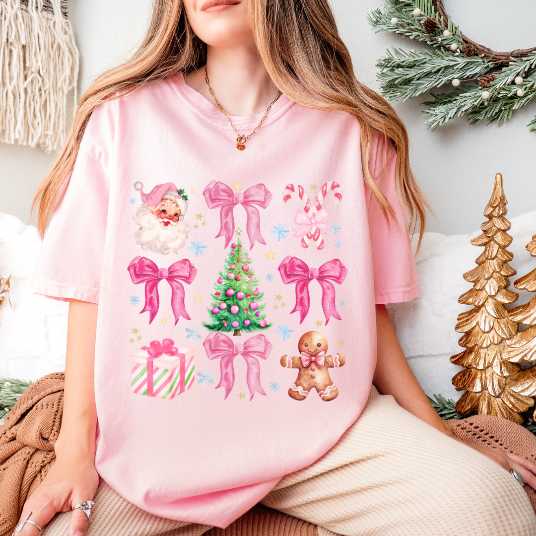 Girly Christmas Tee