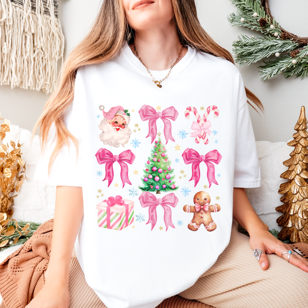 Girly Christmas Tee