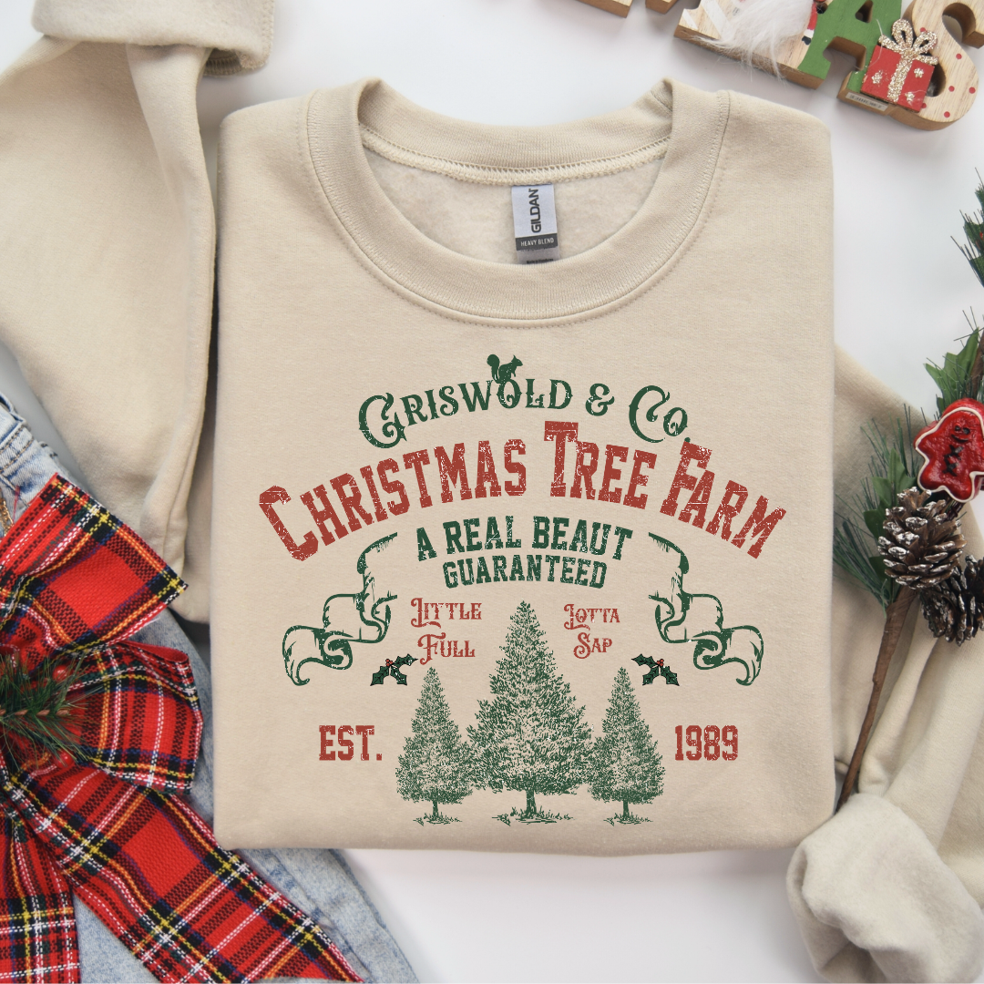 GRISWOLD'S CHRISTMAS TREE FARM CREWNECK